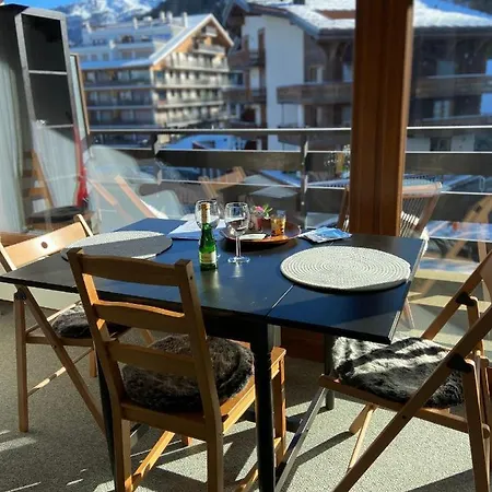 Sunny Swiss Alps Studio By Telecabine Daire *