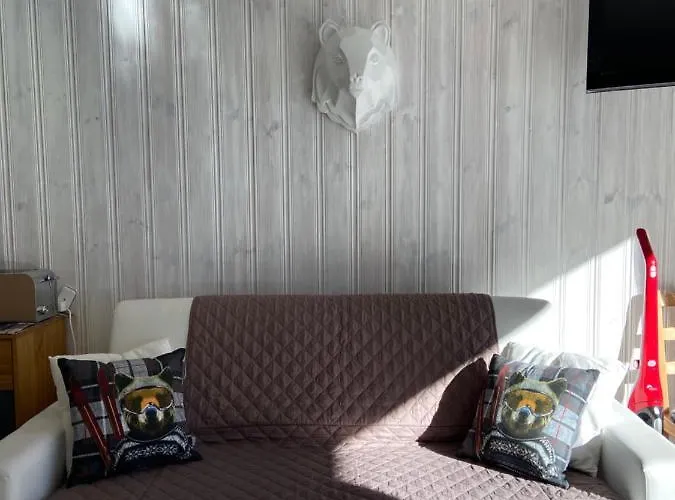 Sunny Swiss Alps Studio By Telecabine نينداز